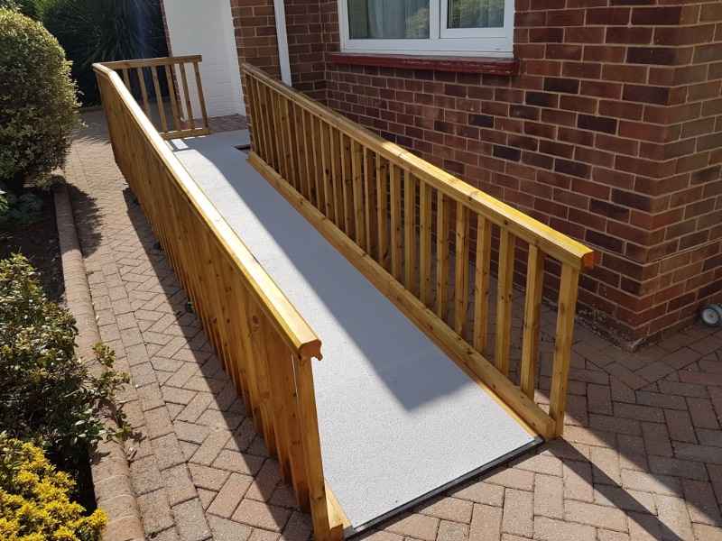 Non Slip Floor Sheets Access Ramp