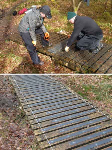 Chicken Wire Replacement GRP Decking Strips