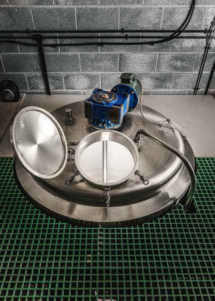 Exmoor Distillery - Mezzanine Floor GRP Grating Green 