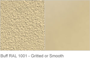 Buff RAL 1001 - Gritted or Smooth finish