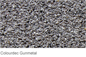 Stair Riser Plates in Colourdec Gun Metal finish.