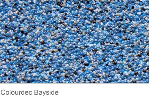 Stair Riser Plates in Colourdec Bayside finish.