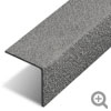 safe tread anti slip stair nosing medium grey