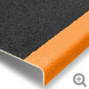 stair tread colour black orange