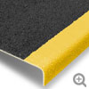 stair tread colour black yellow