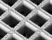 anti slip open mesh grating surface