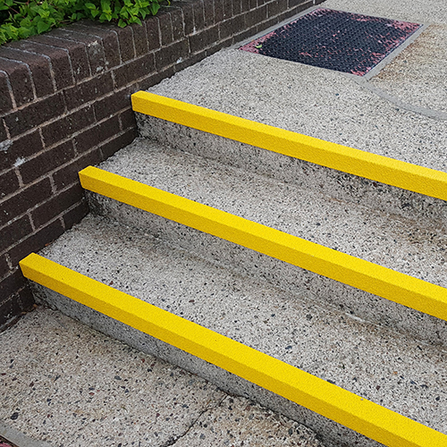 A cost effective, long-term solution to school stair safety.