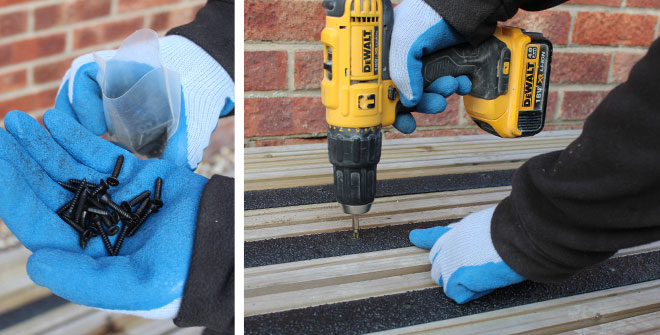 1. Supplied un-drilled or pre-drilled, with FREE rust-proof zinc yellow, stainless steel, or black screws. Or for the best finish purchase matching colour screws.