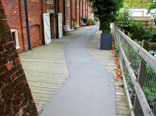 Safe tread flooring is very durable and long lasting.