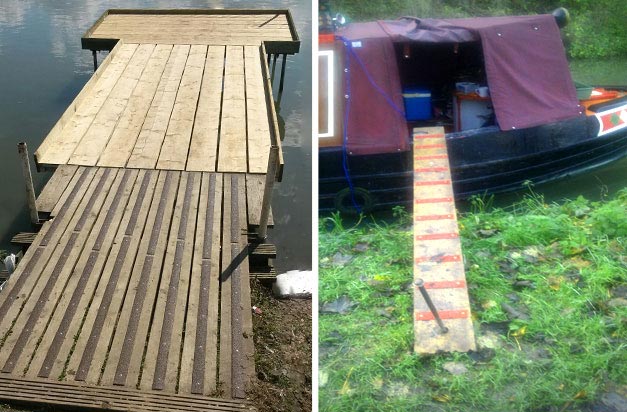 Anti-slip strips ideal for moorings, pontoons, jetties, wharfs and boat safety.