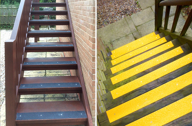 With the widest range of colours to choose from, match or compliment surroundings or use bright colours to highlight step edges.