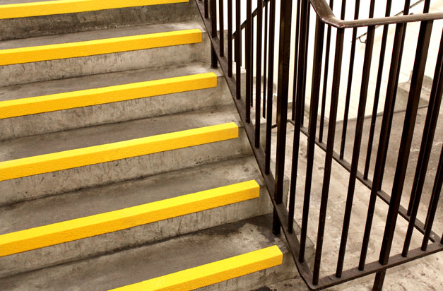 DDA Compliant Anti-slip Stair Nosings, help create a safer environment.