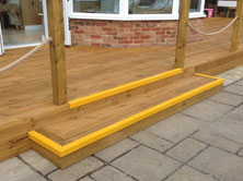 Decking strips